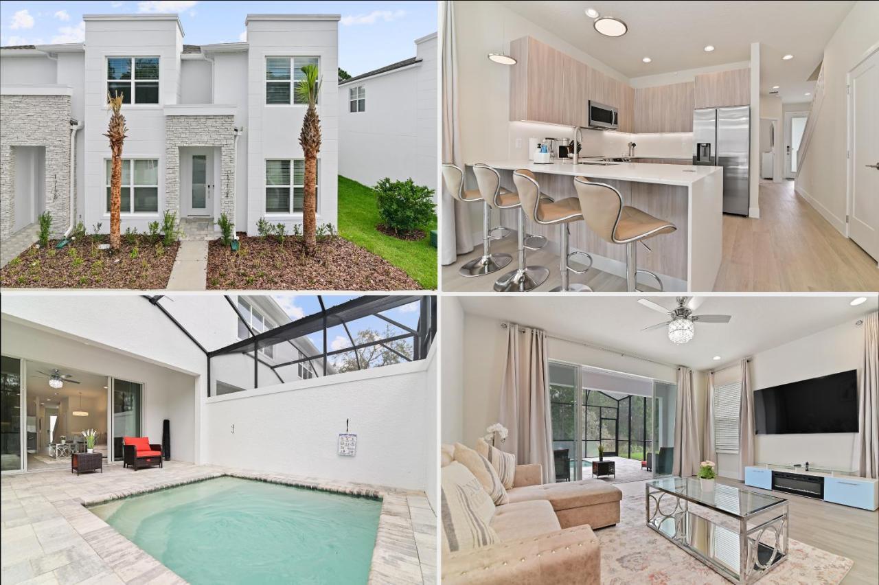 New Modern & Spacious Townhouse Near Disney - 4Br And 3Fb Orlando Extérieur photo